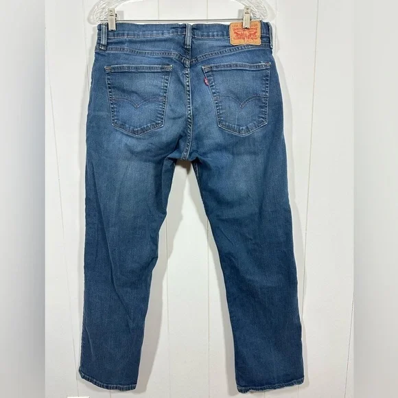 Vintage Levis 558 Men’s Denim Blue Jeans Size 32x30 - Picture 5 of 11